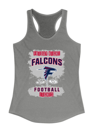 Forbush Falcons Football #6 Women's Tank Top