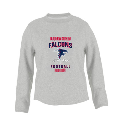 Forbush Falcons Football #6 Women's Sweatshirt