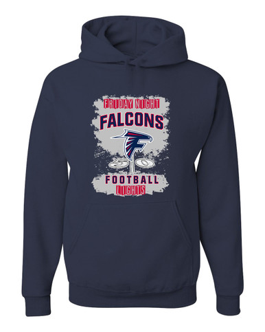 Forbush Falcons Football #6 Men's Premium Hoodie