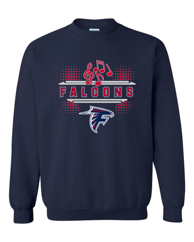 Forbush Falcons Band # 3 Men's Sweatshirt