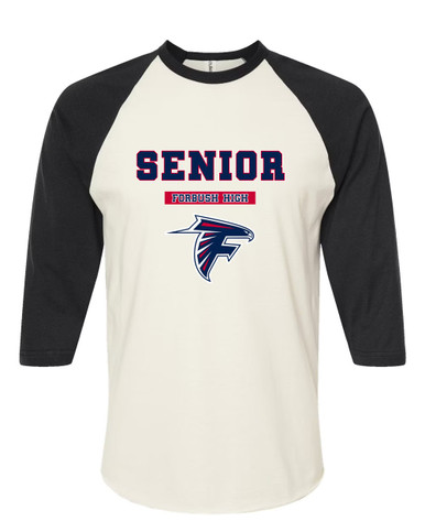 Forbush Falcons Senior #2 Women's Baseball T-Shirt