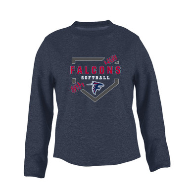 Forbush Falcons Softball #2 Women's Sweatshirt