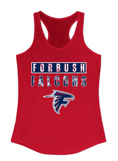 Forbush Falcons Mascot #9 Women's Tank Top
