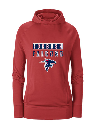 Forbush Falcons Mascot #9 Women's Hoodie
