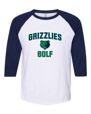 Creekview Grizzlies Golf Men's Baseball T-Shirt