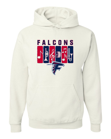 Forbush Falcons Band # 2 Men's Premium Hoodie
