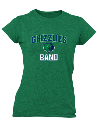 Creekview Grizzlies Band # 1 Women's Premium SS T-Shirt