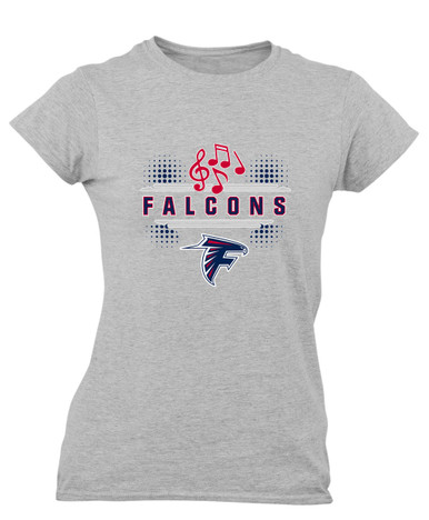 Forbush Falcons Band # 3 Women's Premium SS T-Shirt