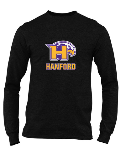 Hanford Falcons Mascot #2 Men's Premium LS T-Shirt