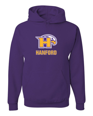 Hanford Falcons Mascot #2 Men's Premium Hoodie