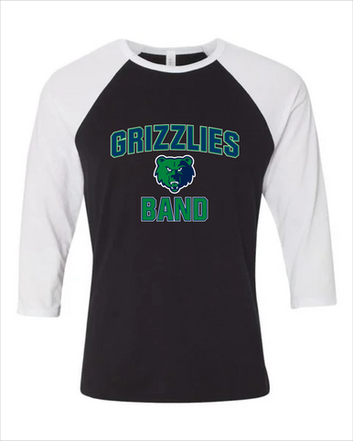 Creekview Grizzlies Band # 1 Men's Baseball T-Shirt