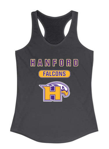 Hanford Falcons Mascot #3 Women's Tank Top