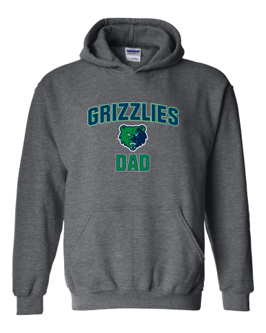 Creekview Grizzlies Dad Men's Hoodie