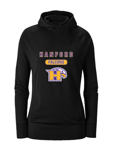 Hanford Falcons Mascot #3 Women's Hoodie