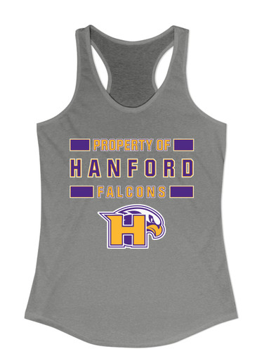 Hanford Falcons Property Of Women's Tank Top