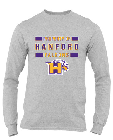 Hanford Falcons Property Of Men's Premium LS T-Shirt