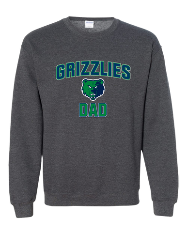 Creekview Grizzlies Dad Men's Sweatshirt