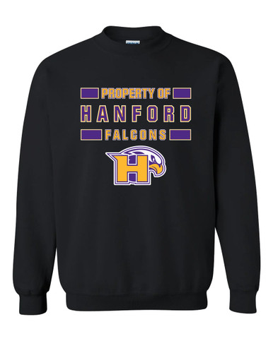 Hanford Falcons Property Of Men's Sweatshirt