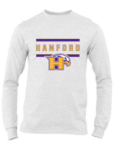 Hanford Falcons Mascot #4 Men's Premium LS T-Shirt