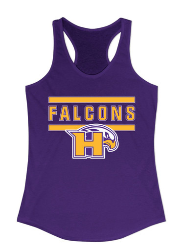 Hanford Falcons Mascot #5 Women's Tank Top