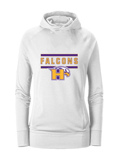 Hanford Falcons Mascot #5 Women's Hoodie