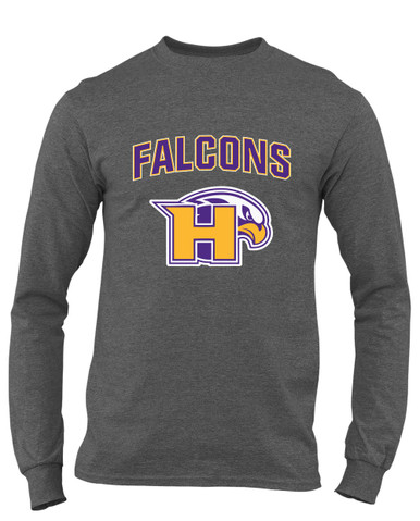 Hanford Falcons Mascot #6 Men's Premium LS T-Shirt