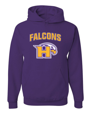 Hanford Falcons Mascot #6 Men's Premium Hoodie