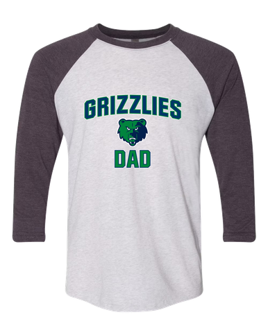 Creekview Grizzlies Dad Men's Baseball T-Shirt