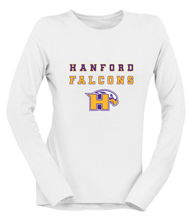 Hanford Falcons Spirit Women's Premium LS T-Shirt