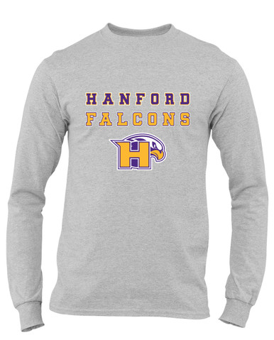 Hanford Falcons Spirit Men's Premium LS T-Shirt