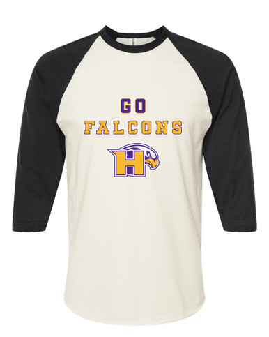 Hanford Falcons Go Team Men's Baseball T-Shirt