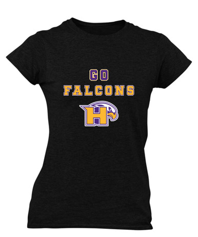 Hanford Falcons Go Team Women's SS T-Shirt