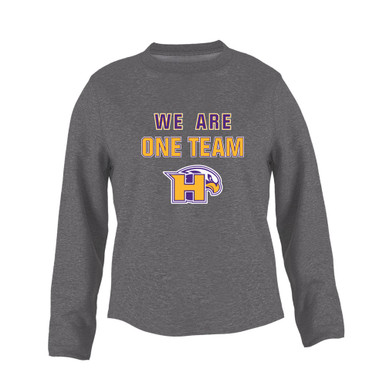 Hanford Falcons We Are One Team Women's Sweatshirt