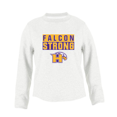 Hanford Falcons Strong #1 Women's Sweatshirt