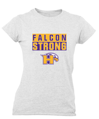 Hanford Falcons Strong #1 Women's SS T-Shirt