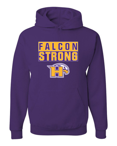 Hanford Falcons Strong #1 Men's Premium Hoodie