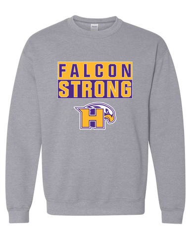 Hanford Falcons Strong #1 Men's Sweatshirt