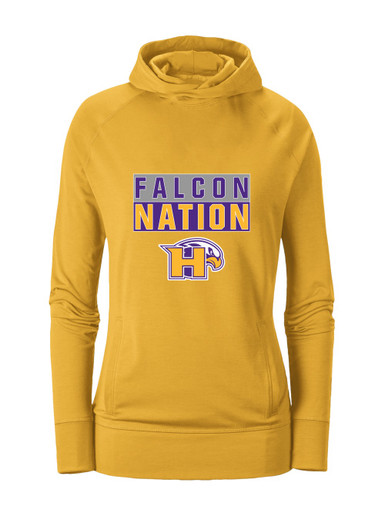 Hanford Falcons Nation #1 Women's Hoodie