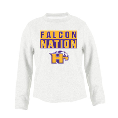 Hanford Falcons Nation #1 Men's Sweatshirt