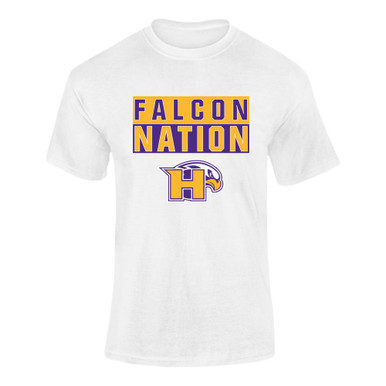 Hanford Falcons Nation #1 Men's Premium SS T-Shirt