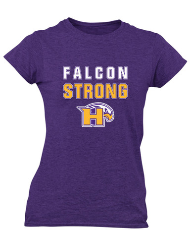 Hanford Falcons Strong #2 Women's SS T-Shirt