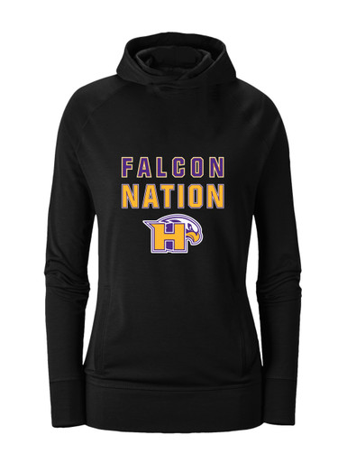 Hanford Falcons Nation #2 Women's Hoodie