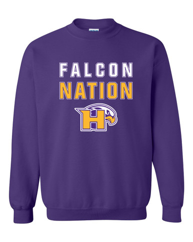 Hanford Falcons Nation #2 Men's Sweatshirt