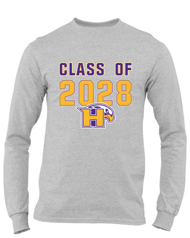 Hanford Falcons Class of 2028 Men's LS T-Shirt