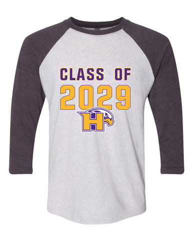 Hanford Falcons Class of 2029 Men's Baseball T-Shirt