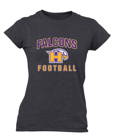Hanford Falcons Football #1 Women's SS T-Shirt