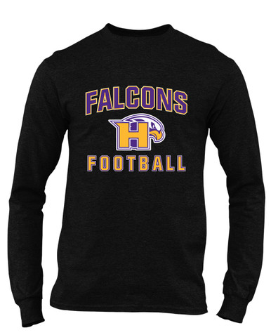 Hanford Falcons Football #1 Men's LS T-Shirt