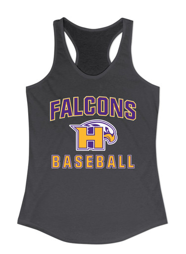 Hanford Falcons Baseball #1 Women's Tank Top