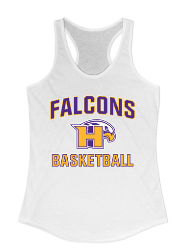 Hanford Falcons Basketball #1 Women's Tank Top