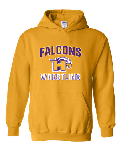 Hanford Falcons Wrestling Men's Hoodie